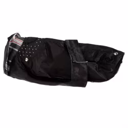 Trench w. Tiny Studs, Detachable sheep like fur lining - Black