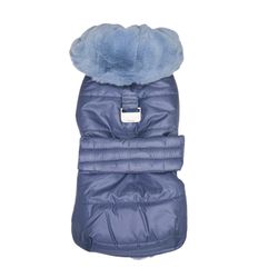 Quilted dog coat, Baby Blue
