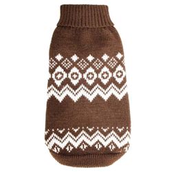 Trondheim Sweater, for PUGS & co, Brown