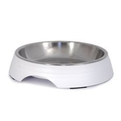 Low Food Bowl Amy - White