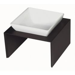 Meshidai Single Bowl Wooden Table Black