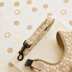 Cocopup London Mocha Flower Hundkoppel
