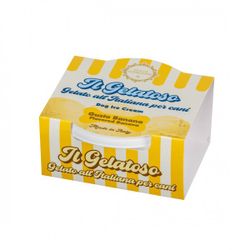 Dolci Impronte Gelato, Hundglass Banan