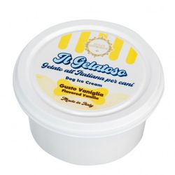 Dolci Impronte Gelato, Hundglass Vanilj