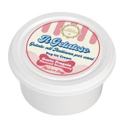 Dolci Impronte Gelato, Hundglass Jordgubb