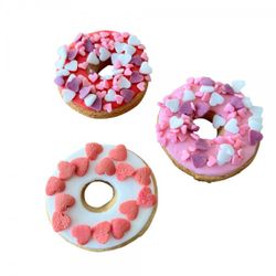 Dolci Impronte Mini Donuts w hearts