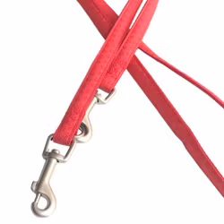 Soft Leash Adjustable Red 200mm