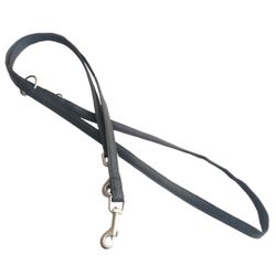 Soft Leash Adjustable Black 200mm