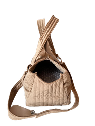 Pet Carrier Velvet Dream Beige