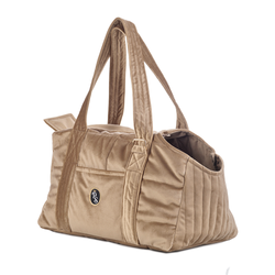Pet Carrier Velvet Dream Beige