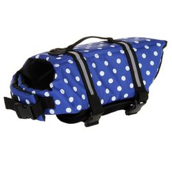 Flytväst Hund Blue Dots