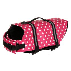 Flytväst Hund Pink Dots