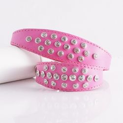 Nina Crystal Collar Pink