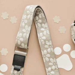 Cocopup London Bag Strap Luxe Mocha Flower