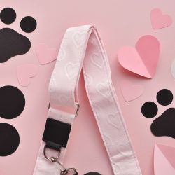 Cocopup London Bag Strap Pink Heart