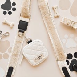 Cocopup London Treat Pouch Quilted Cream