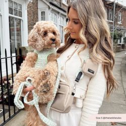 Cocopup London Matcha Textured Tweed Hundkoppel