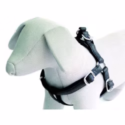 Soft Harness Adjustable, Black 60-100x25MM