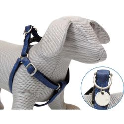 Soft Harness Adjustable, Navy Blue 35-60cm