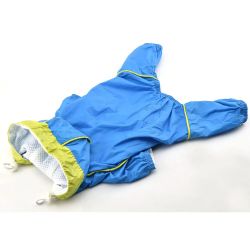4-legged Light Wind/Rain Suit Light Blue