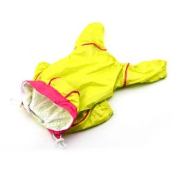 4-legged Light Wind/Rain Suit Lime