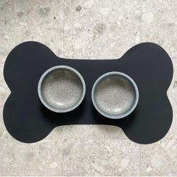 MILLE W NORDISK DESIGN Tablemat Dog, Black