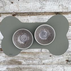 MILLE W NORDISK DESIGN Tablemat Dog, Grey