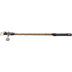 List Hunter Collar Leather and Rope - Beige 48-56cm