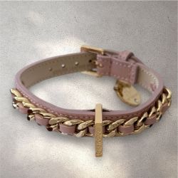 not too pet The Icon Collar Nude/Gold