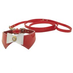 Set Collar & Leash Red