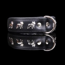 French Bulldog Collar Black/Black 66,5cm