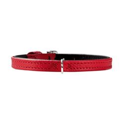 Hundhalsband Nappa Tiny, Red