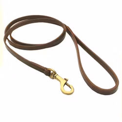 Chelsea Leather Leash Brown 185cm