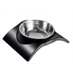 Hunter Elegance Melamine Bowl 350ml, Black