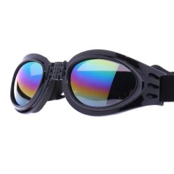 Pet Glasses Large Dogs Foldable UV, Black