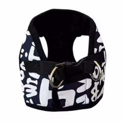 Harness Vest Blue/White