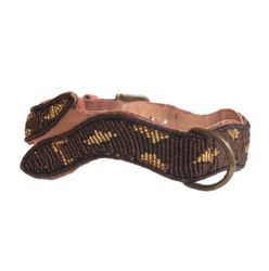 Handmade African Collar - Brown