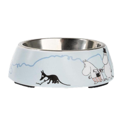 Moomin Pets food bowl, blue Small