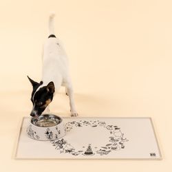 Moomin 80 Years Pets Silicon Mat 60x40cm