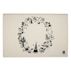 Moomin 80 Years Pets Silicon Mat 60x40cm