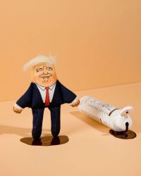 Kattleksak Trump med Catnip