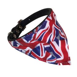 Bandana w Black Collar - British