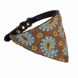 Bandana w Black Collar - Paisley