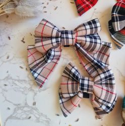 Barkberry Tartan SAILOR Dog Bow Tie