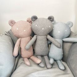Hundleksak Teddy Willy, Pink