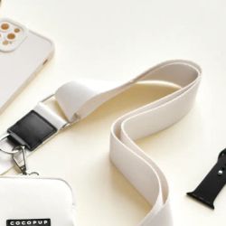 Cocopup London Bag Strap Oyster White