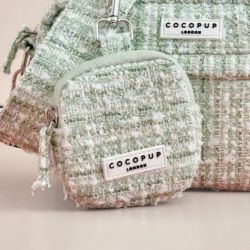 Cocopup London Treat Pouch Matcha Tweed