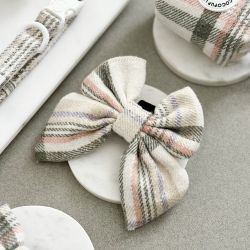 Cocopup London Oxford Plaid Sailor Bow Tie