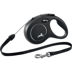 Flexi New Classic S Long, 8m rep, Svart