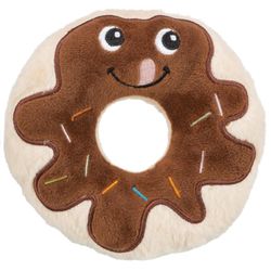 Hundleksak Donut Plysch 15cm